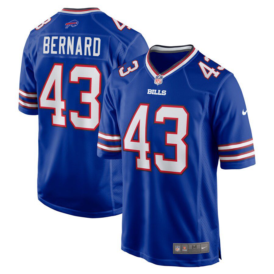 Men Buffalo Bills #43 Terrel Bernard Nike Royal Game Player NFL Jersey->buffalo bills->NFL Jersey